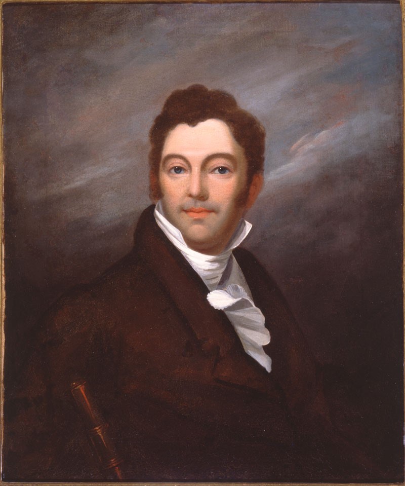 Pierre Verloin DeGruy Jr. Attributed to John Vanderlyn, ca. 1821. Oil on canvas, 30 x 25 inches. Gift of Mrs. Grace von Schneidau Brown, Louisiana State Museum 1955.077.