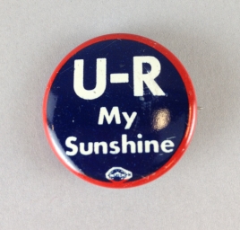 Campaign Button, c. 1960. Louisiana State Museum 2007.180.