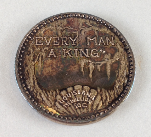 Commemorative Medal. Gift of the Louisiana Medallion Society. Louisiana State Museum 1971.021.
