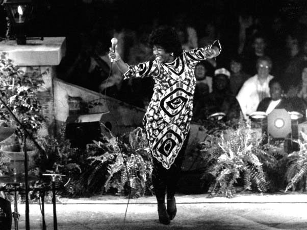 Irma Thomas. Photograph by New Orleans Times Picayune