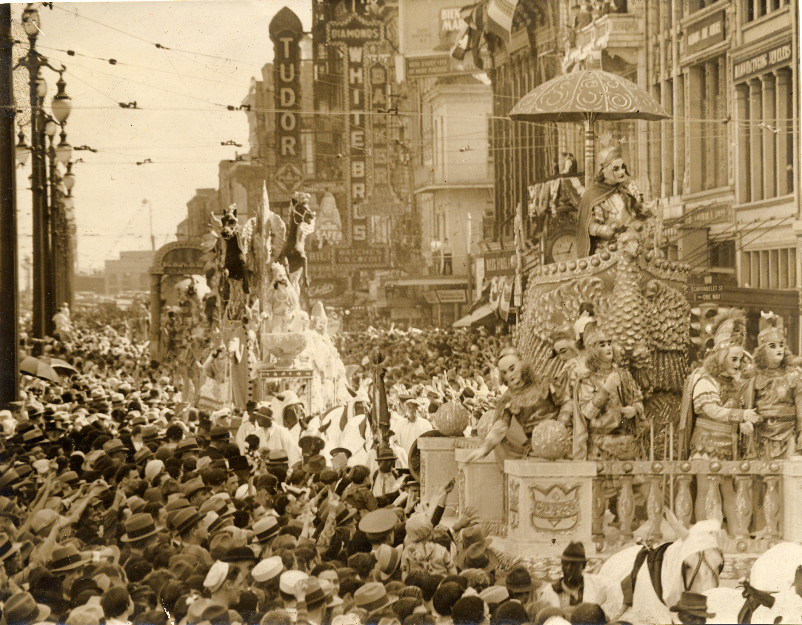 Rex Parade on Canal Street, 1932