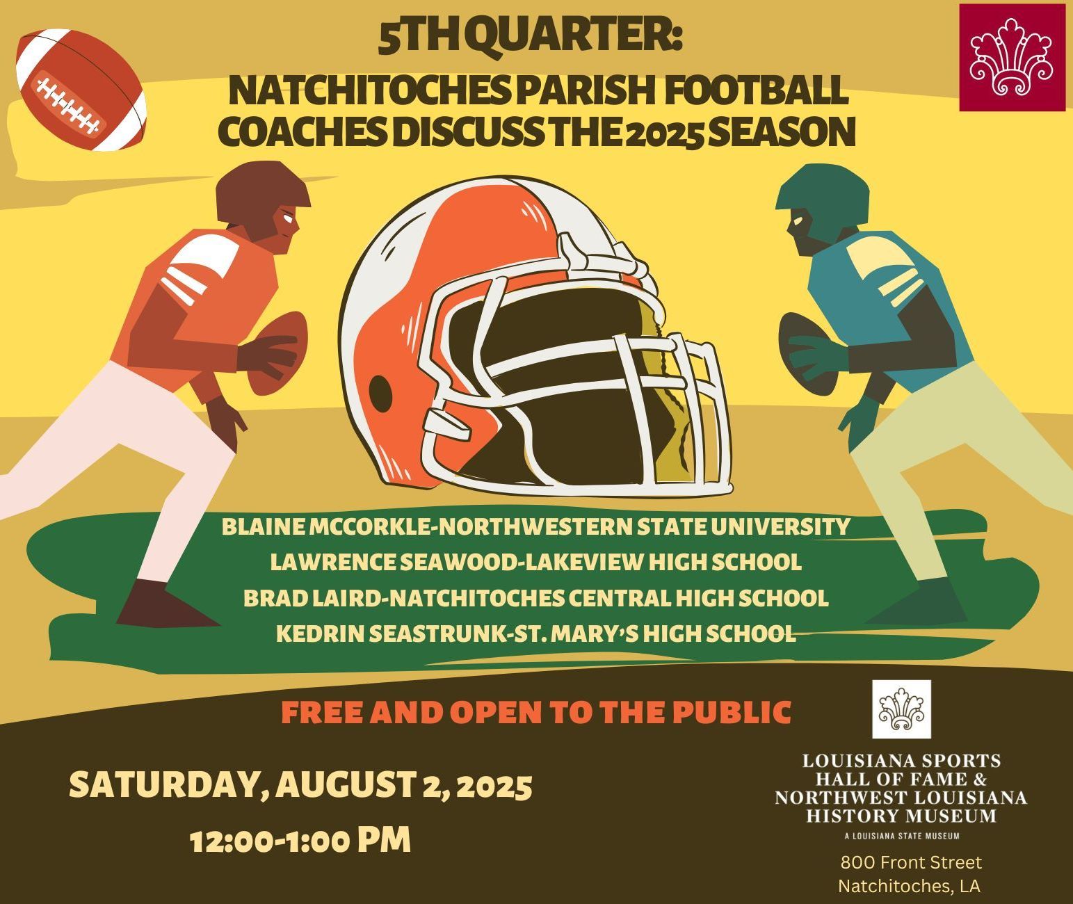 5th Quarter: Natchitoches Parish Football Coaches Discuss the 2025 Season