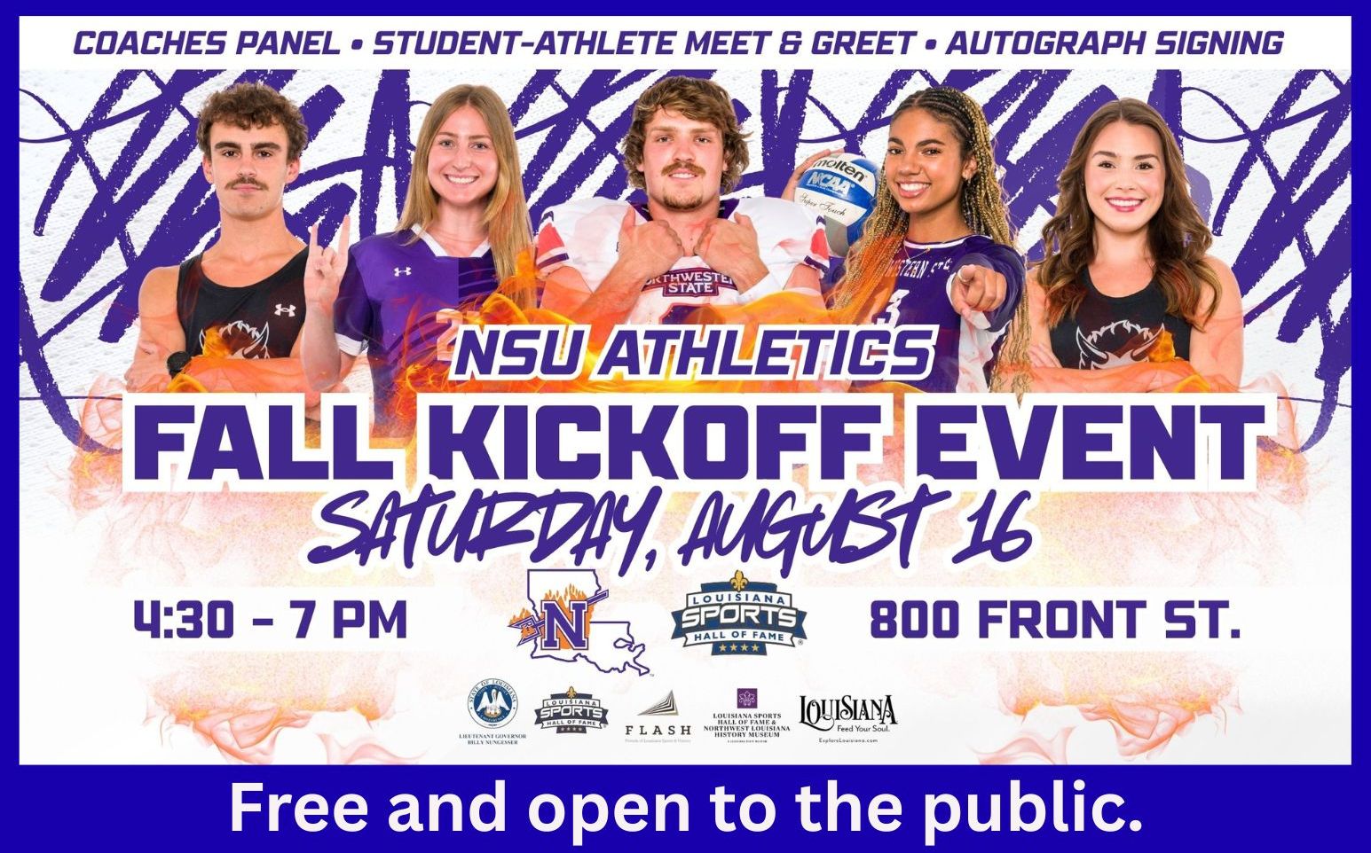 NSU Athletics Fall Kickoff Event
