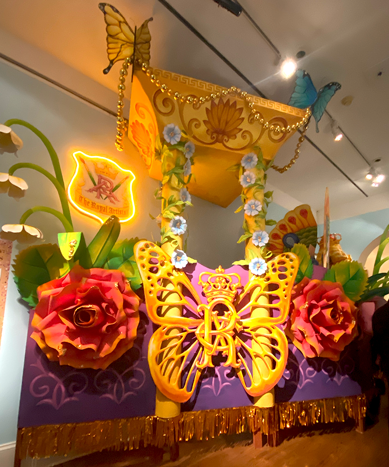 Blaine Kern float art installation at the Rex exhibition