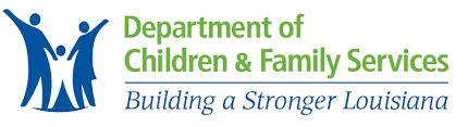 Department of Children & Family Services Building a Stronger Louisiana logo