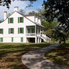 E.D. White historic site exterior view from down a path