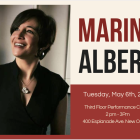  Join us for an unforgettable performance by one of the rarest improvisational artists of our time, Marina Albero! 