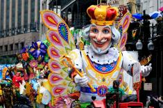 The Butterfly King float.