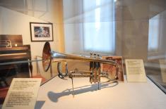 Trombone On display at the Jazz Museum