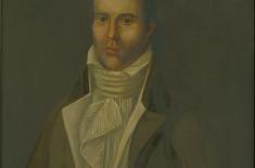 François Urban Meilleur. Mr. Feuille, 1836. Oil on canvas, 23 ¼ x 29 ¼ inches. Loan of Mrs. A. W. Lewin, Louisiana State Museum 08943.01.