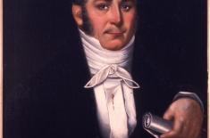 Jean Michel Fortier III. Julien Hudson, 1839. Oil on canvas, 30 x 25 inches. Gift of Marguerite Fortier. Louisiana State Museum 11321.