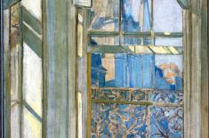 Studio with View of St. Louis Cathedral from Upper Pontalba Building. William Phillip Spratling, 1925. Oil on canvas. Gift of Mr. Franz Blom, Louisiana State Museum 11938.1