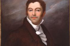 Pierre Verloin DeGruy Jr. Attributed to John Vanderlyn, ca. 1821. Oil on canvas, 30 x 25 inches. Gift of Mrs. Grace von Schneidau Brown, Louisiana State Museum 1955.077.