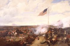 The Battle of New Orleans. Louis Eugene Lami, 1839. Oil, 129 x 196 inches. Gift of the State of Louisiana, Louisiana State Museum 1991.080