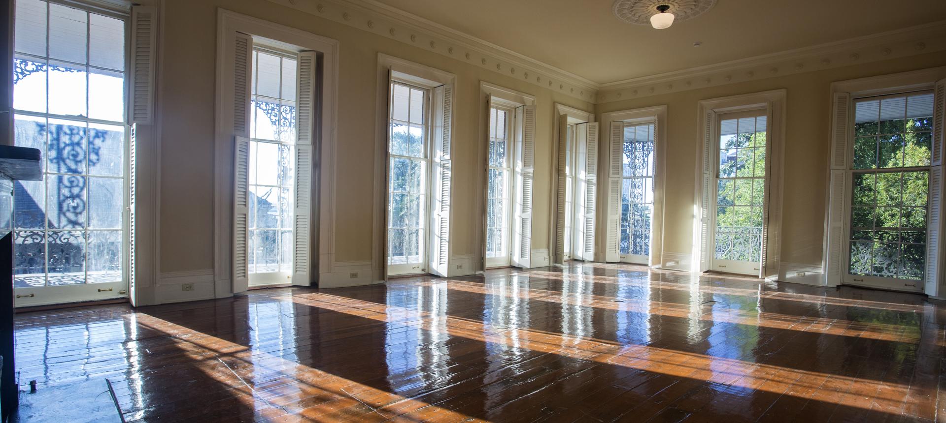 Interior of Corner Apartment at the Lower Pontalba