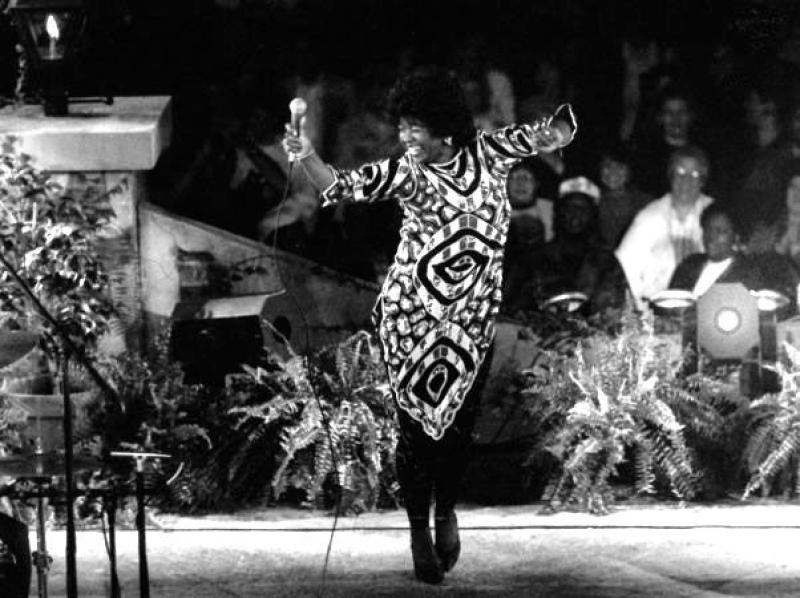 Irma Thomas. Photograph by New Orleans Times Picayune