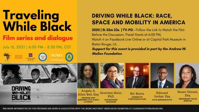 Driving While Black: Race, Space, and Mobility in America Driving While Black: Race, Space, and Mobility in America