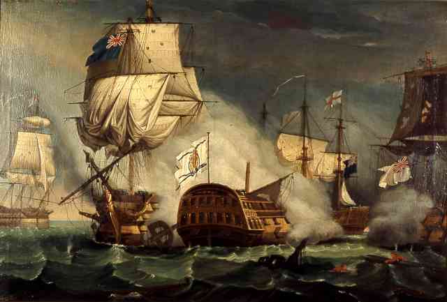 Combate cabo Santa María Ships Combate cabo Santa María Ships