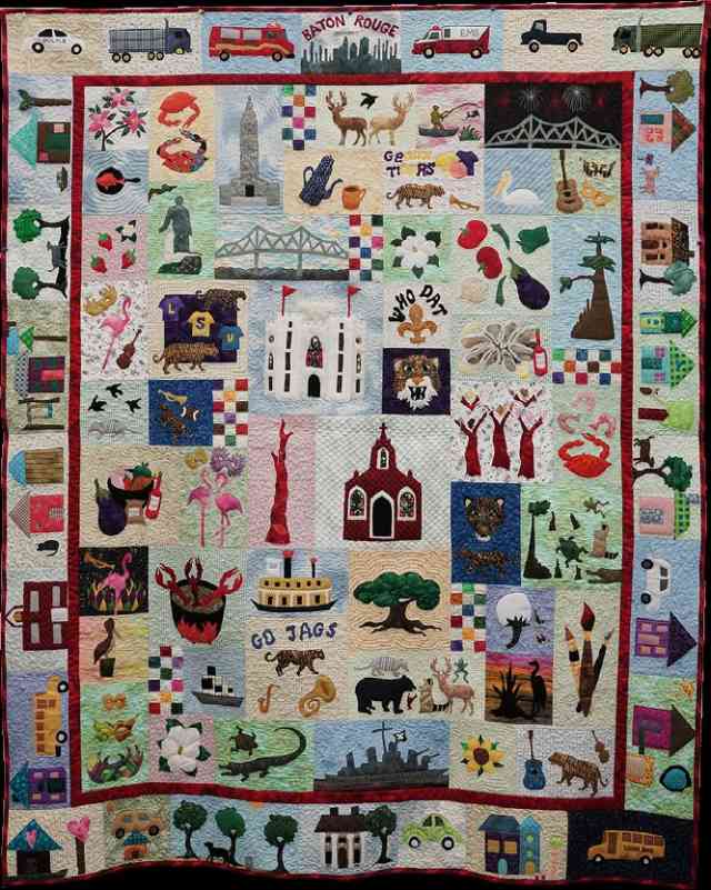 Baton Rouge Traditions Quilt Baton Rouge Traditions Quilt