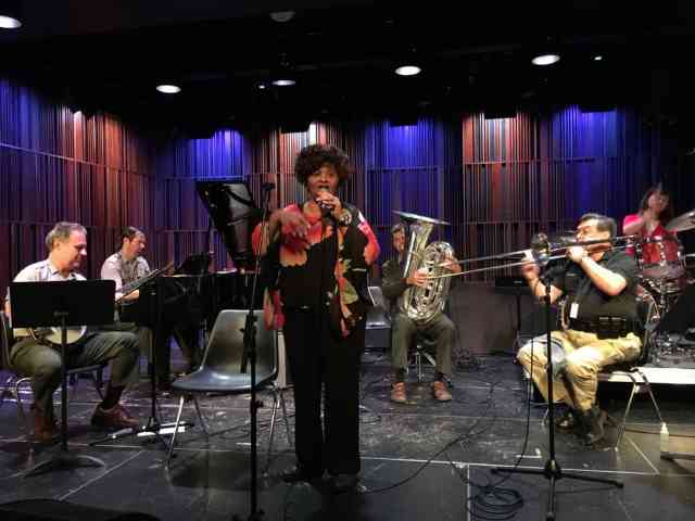 Topsy Chapman at the New Orleans Jazz Museum Topsy Chapman at the New Orleans Jazz Museum